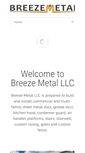 Mobile Screenshot of breezemetal.com